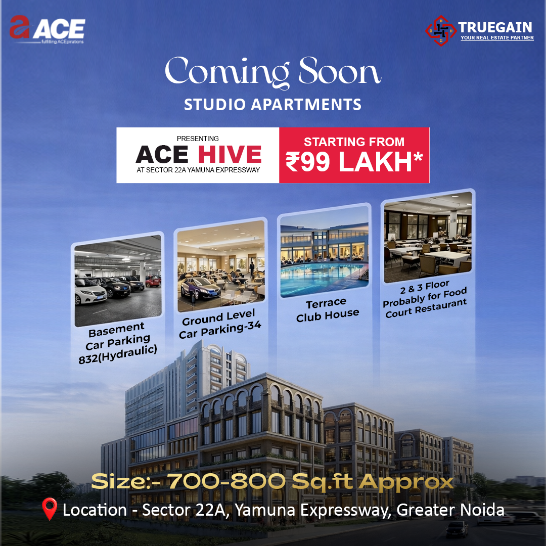 ACE HIVE – Smart Commercial Investment on Yamuna Expressway